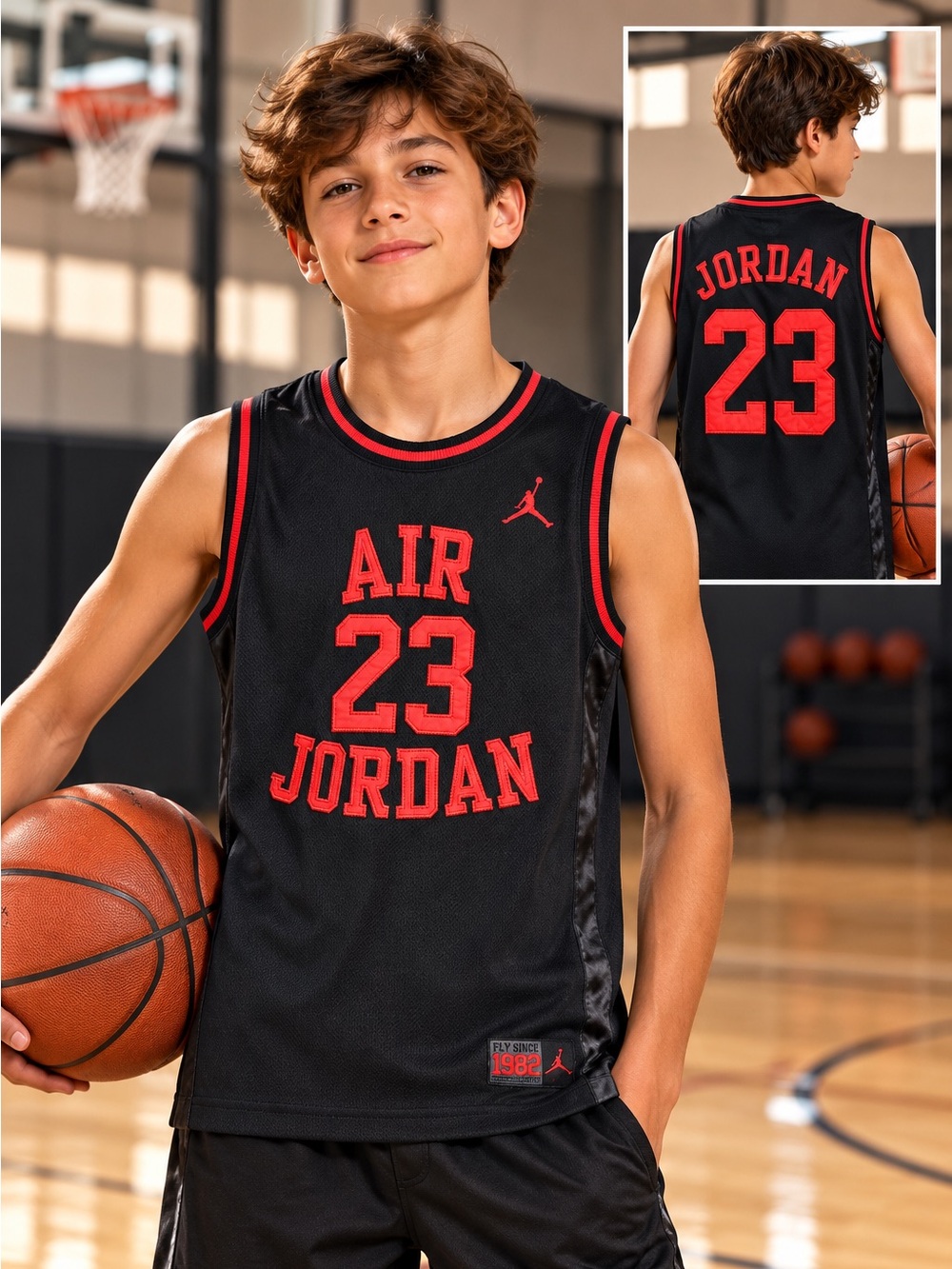 Air Jordan Boys 12-13 YRS Large